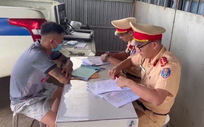 CSGT Đắk Nông liên tiếp phát hiện nhiều tài xế dương tính với ma túy