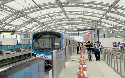 TP.HCM huy động 2.400 người diễn tập chữa cháy, cứu nạn ở ga ngầm metro Bến Thành - Suối Tiên