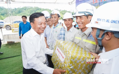 Bắt đầu chiến dịch "90 ngày đêm" tăng tốc thi công cao tốc Quy Nhơn - Chí Thạnh