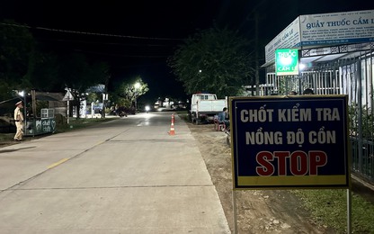 CSGT Đắk Lắk xuyên đêm xử lý "ma men"