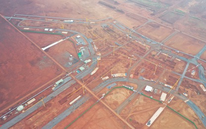 Toàn cảnh thi công dự án sân bay Long Thành