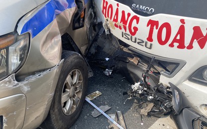 Thông tin chính thức vụ TNGT liên hoàn trên cao tốc Pháp Vân - Cầu Giẽ