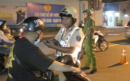 Chỉ trong 2 ngày, xử phạt gần 80 trường hợp vi phạm nồng độ cồn tại TP. Thủ Đức