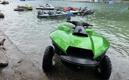 Gibbs Quadski – Mô tô địa hình "biết bơi" độc đáo nhất Việt Nam