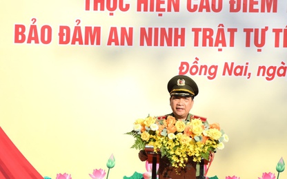 Đồng Nai ra quân đảm bảo an ninh trật tự dịp cao điểm tết Nguyên đán Giáp Thìn 2024