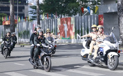 Công an TP. HCM ra quân đảm bảo an ninh trật tự tết Giáp Thìn 2024