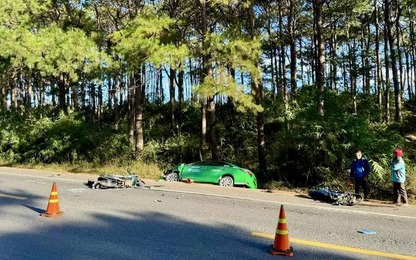 TNGT liên hoàn trên QL19 qua Gia Lai khiến 4 người thương vong