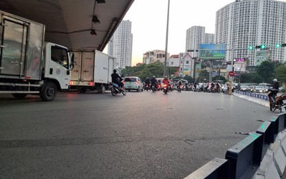 Hà Nội: Chính thức điều chỉnh luồng giao thông nút giao Ngã Tư Sở
