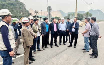 Quyết tâm đưa cao tốc Mai Sơn - Quốc lộ 45 vào khai thác trước 30/4