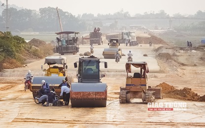 Không được rút bớt máy móc để hoàn thành cao tốc Mai Sơn - QL45 trước 30/4/2023
