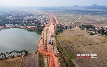 Cao tốc Mai Sơn - QL45 đang thi công thế nào?