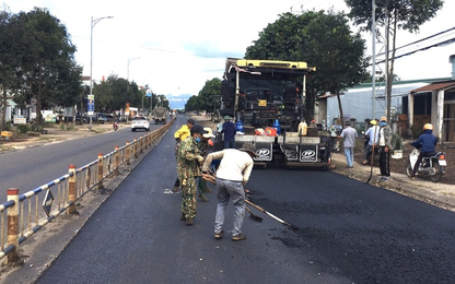 Bộ GTVT yêu cầu đẩy nhanh tiến độ thi công dự án nâng cấp QL19 Tây Nguyên