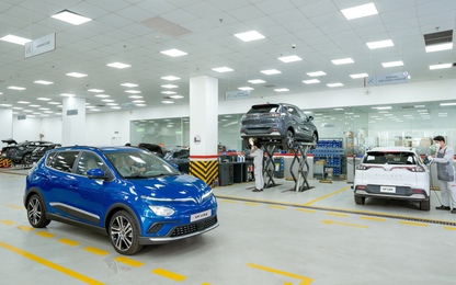 VinFast VF e34 tăng quãng đường di chuyển lên 318 km