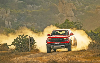 Hệ truyền động độc đáo trên Ford Ranger Raptor 2023