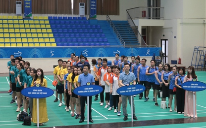 Khai mạc Hội thao CNVC-LĐ ngành GTVT chào mừng Đại hội công đoàn các cấp