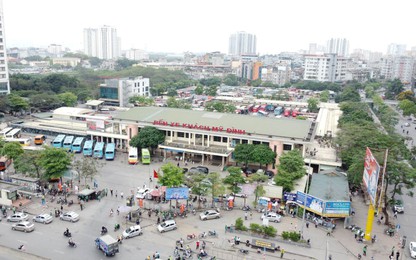 Hà Nội: Kiểm soát lái xe ngay tại bến, dùng flycam "soi" ùn tắc để chủ động xử lý dịp nghỉ lễ