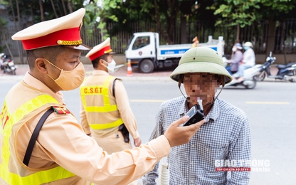 Ba tháng đầu năm, CSGT toàn quốc xử phạt hơn 150.000 tài xế "ma men"