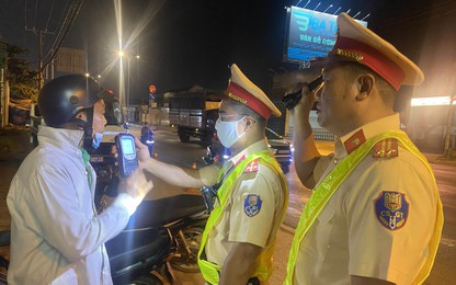 CSGT TP. HCM xử phạt trên 25.000 trường hợp vi phạm nồng độ cồn