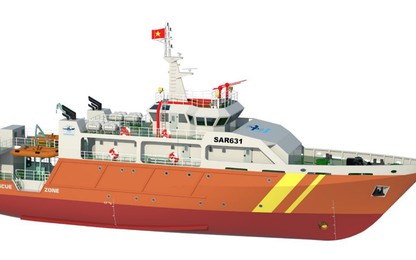Chính thức đặt ky đóng mới tàu tìm kiếm cứu nạn có thể hoạt động liên tục trên 3.000 hải lý