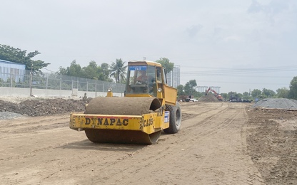 TP.HCM: Chậm mặt bằng uy hiếp tiến độ dự án mở rộng QL50 gần 1.500 tỷ đồng