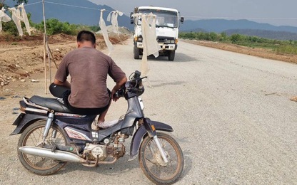 Cao tốc Cam Lâm - Vĩnh Hảo bị cản trở thi công