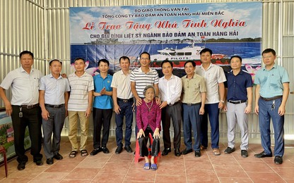Công ty Bảo đảm an toàn hàng hải Bắc Trung Bộ tổ chức nhiều hoạt động đền ơn đáp nghĩa