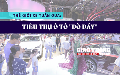 Thế giới xe tuần qua: Sức mua ô tô "suy kiệt", VinFast VF 8 lên đỉnh Top bán chạy