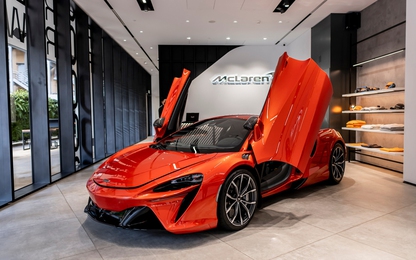 Siêu xe hybrid McLaren Artura 2023 giá gần 15 tỷ đồng tại Việt Nam