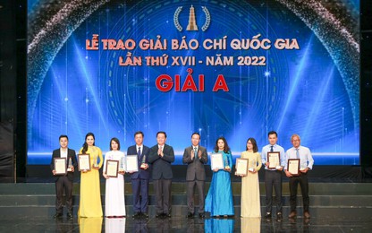 123 tác phẩm chất lượng cao đoạt giải Báo chí Quốc gia lần thứ XVII