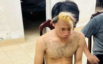 Tuyên Quang: CSGT phát hiện thanh niên xăm trổ đi xe máy dương tính với ma tuý