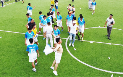 [VIDEO] Những phút "nghẹt thở" giành vé Chung kết Giải bóng đá ngành GTVT tranh Cup Tạp chí GTVT năm 2023