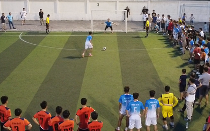 Video: Loạt penalty "cân não" quyết định chức vô địch Giải bóng đá ngành GTVT Cup Tạp chí GTVT năm 2023