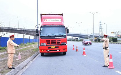 Hải Phòng xử lý hơn 2 nghìn xe ôtô đầu kéo vi phạm giao thông