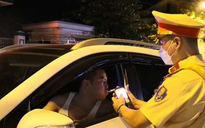 CSGT Hà Tĩnh xử phạt hơn 8 tỷ đồng vi phạm nồng độ cồn, ma túy