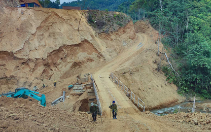 Chuẩn bị chọn nhà thầu đợt 2 làm đường vào hồ Nặm Cắt, TP.Bắc Kạn