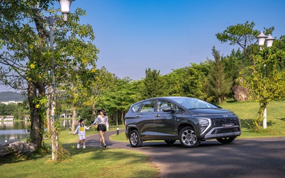 Bảng giá xe Hyundai tháng 7/2023: Stargazer giảm 80 triệu đồng, bổ sung phiên bản Santa Fe Hybrid