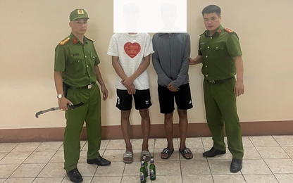 Quảng Ninh: Bắt nhóm thanh thiếu niên mang hung khí náo loạn đường phố Hạ Long