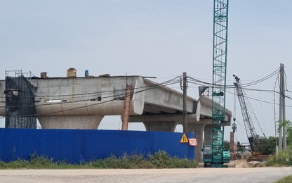 Nam Định: Đẩy nhanh tiến độ thi công dự án đường trục phát triển nối vùng kinh tế biển