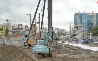 TP.HCM: Tạm dừng thi công đường Lương Định Của hơn 800 tỷ đồng do thiếu mặt bằng