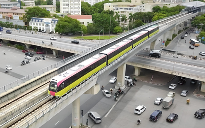 Hà Nội phê duyệt điều chỉnh tổng mức đầu tư Dự án đường sắt đô thị Nhổn - ga Hà Nội