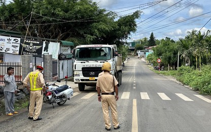 CSGT Đắk Lắk xử lý xe quá tải đi vào đường 10 tấn sau phản ánh của Tạp chí GTVT