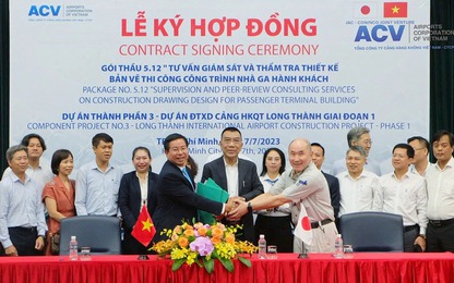 Trao gói thầu tư vấn giám sát dự án sân bay Long Thành hơn 630 tỷ đồng