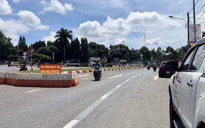 Tiềm ẩn nguy cơ TNGT trên tuyến đường nghìn tỷ ở Đắk Lắk