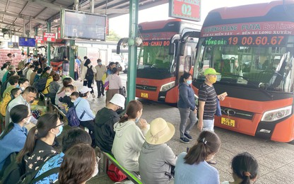 TP.HCM: Giá vé xe khách dịp nghỉ lễ Quốc khánh 2/9 tăng không quá 40%