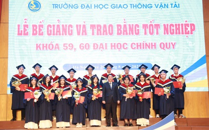 36,6% sinh viên Trường Đại học GTVT tốt nghiệp loại Giỏi và Xuất sắc