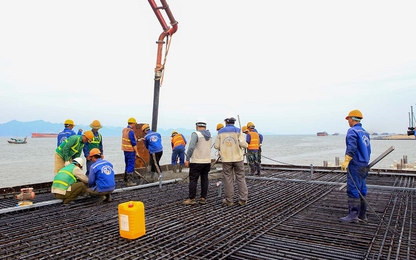 Diễn biến mới nhất tại gói thầu chính dự án hai bến container ở Cảng cửa ngõ quốc tế Hải Phòng