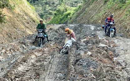 Thi công ẩu đường 100 tỷ ở Đắk Lắk... làm khổ người dân
