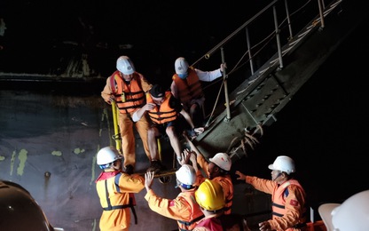 Cứu nạn kịp thời thuyền viên tàu nước ngoài bị tai nạn lao động trên vùng biển Việt Nam