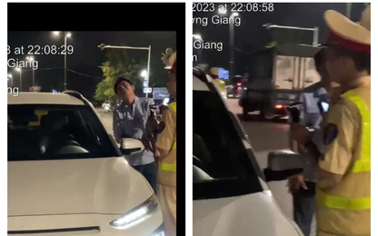 CSGT liên tiếp phát hiện nhiều lãnh đạo, cán bộ công chức các tỉnh vi phạm nồng độ cồn