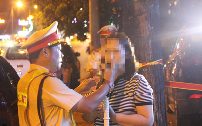 Nữ cán bộ Tòa án nhân dân tỉnh Quảng Trị có nồng độ cồn khi điều khiển ôtô